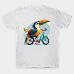 bicycle bird T-Shirt